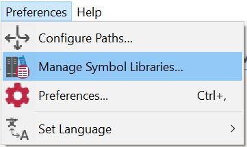 Manage Symbol Libraries