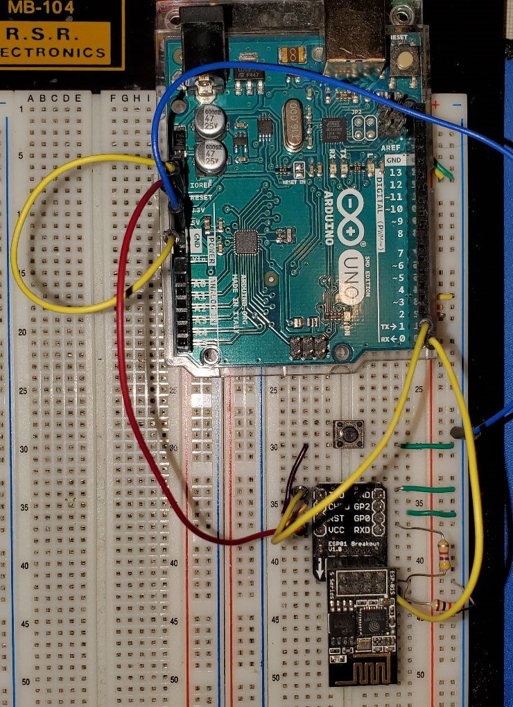 ESP01 Arduino programmer