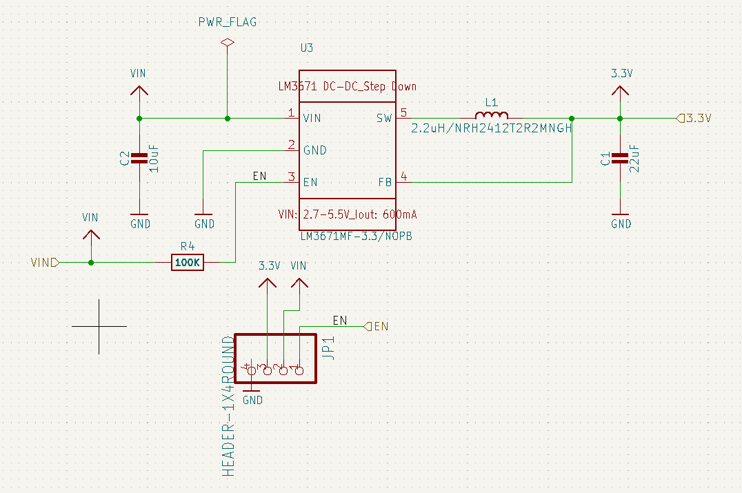 Design Schematic for LM3671