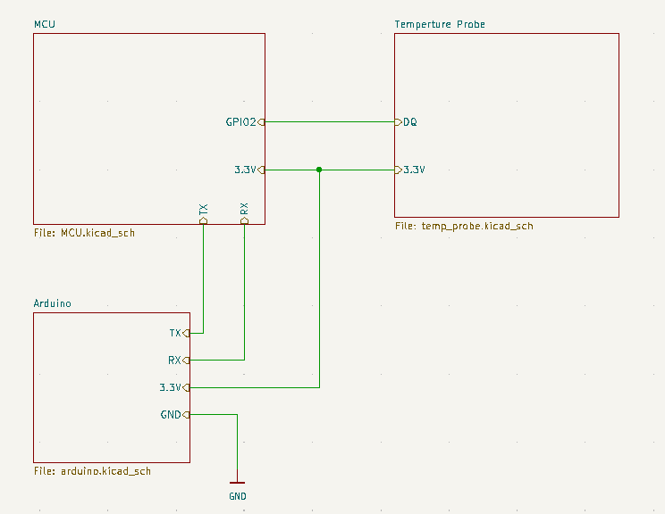 Design Schematic With Arduino as PSU and UART Passthrough