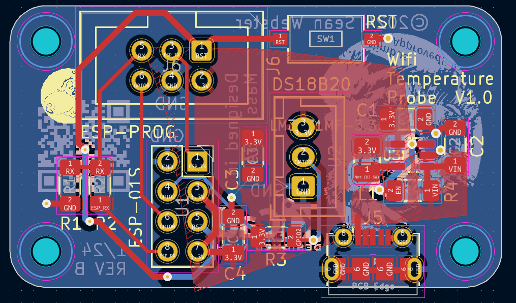 board layout in kicad